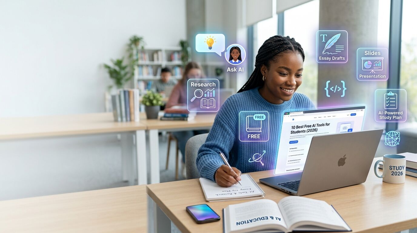 Best free AI tools for students in 2026